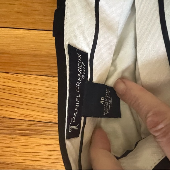 DANIEL CREMIEUX BLACK GOLF SHORTS BRAND NEW - Picture 4 of 6